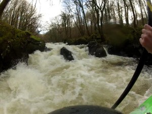 A rapid on the River Wnion 